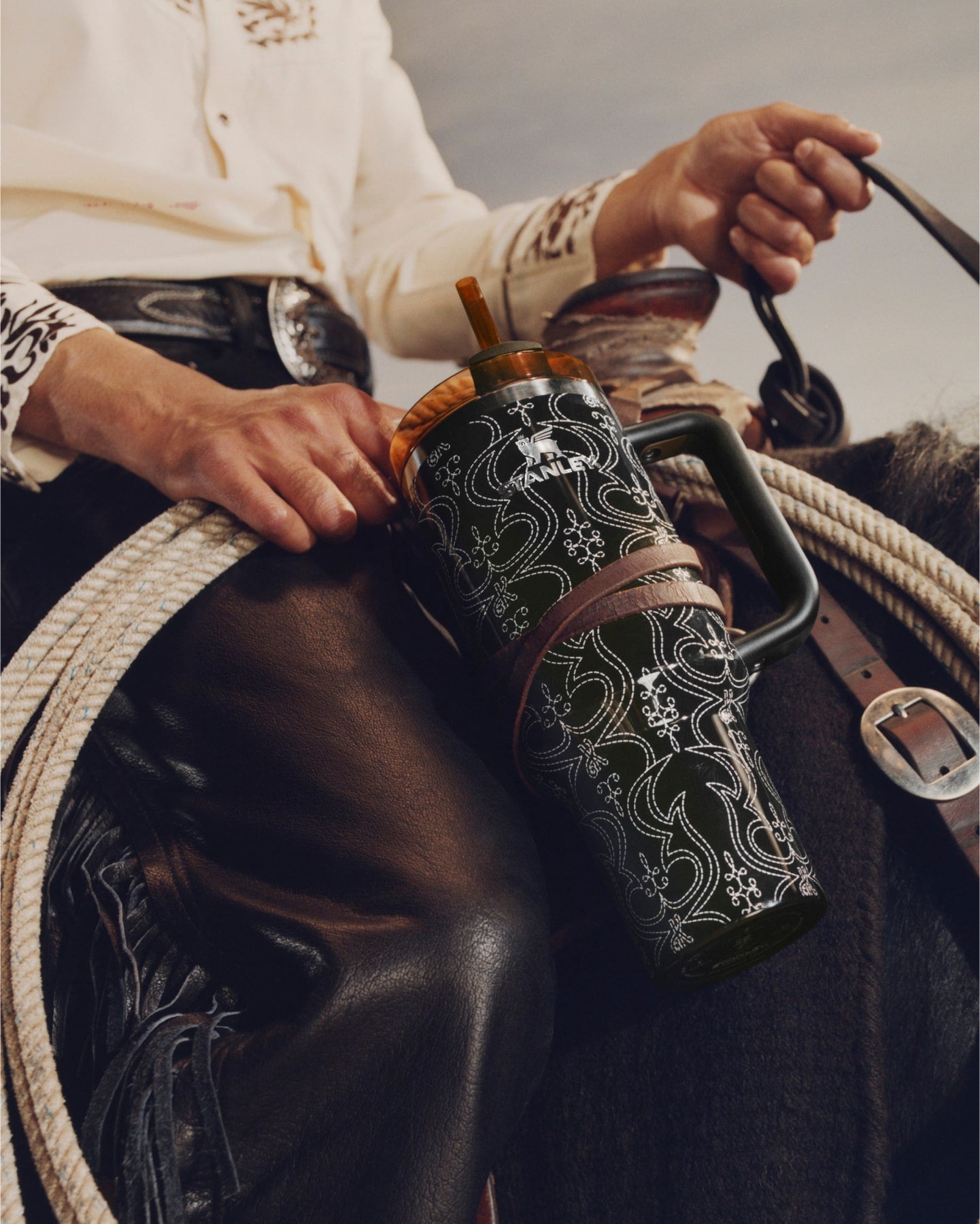 Stanley X Barbie Western Ken Quencher Insulated Tumbler
