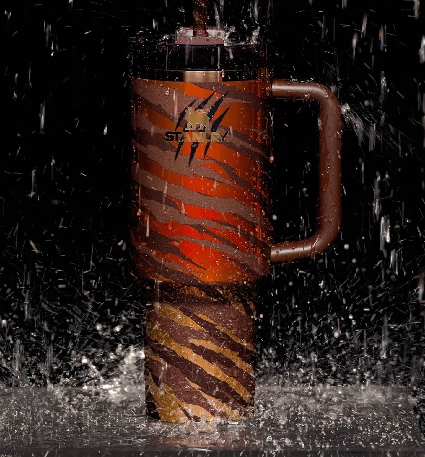 Stanley Premium TYLA QUENCHER 40 OZ Vacuum Steel TIGER Tumbler
