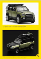 Land Rover  Defender modified car KIT Scale 1:43 KAAYU WORLD