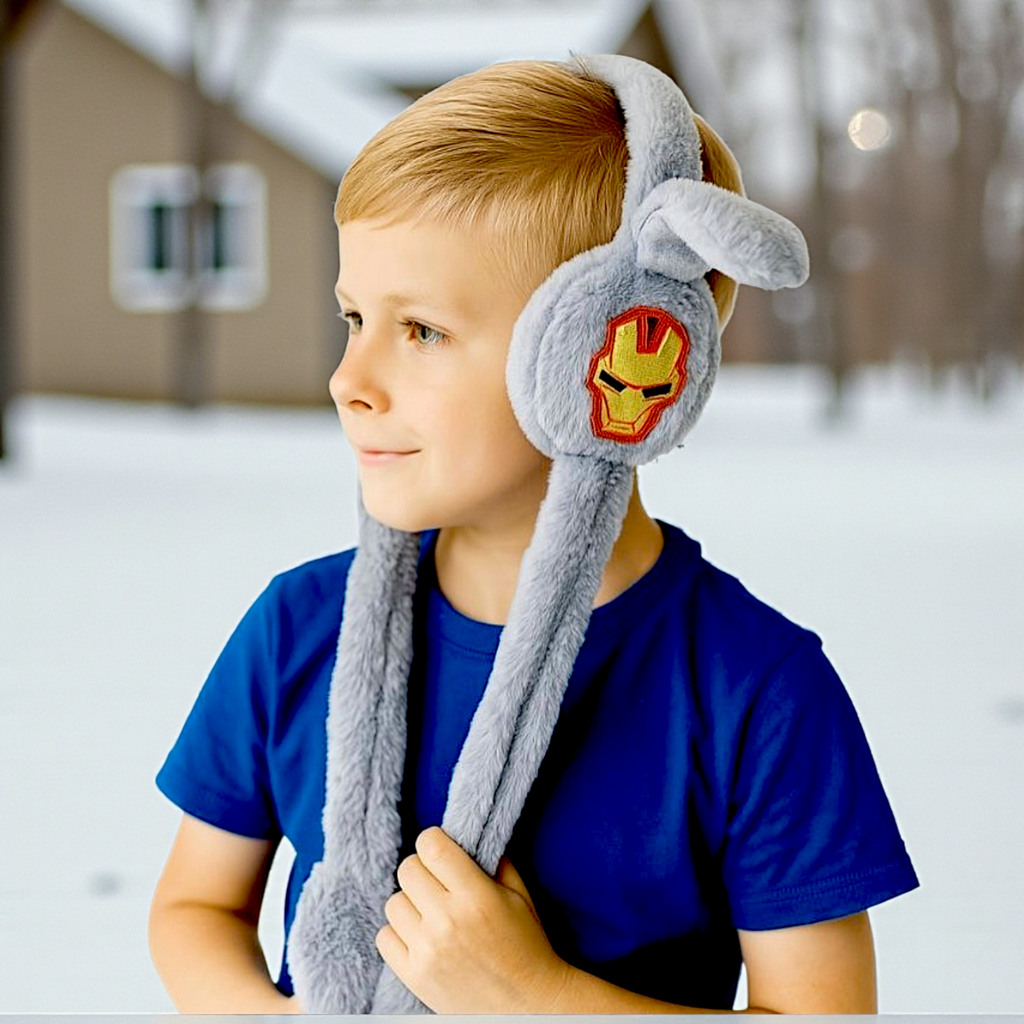 Avenge Fluffy Ear Muffs Warmer For Kids With Sound KAAYU WORLD