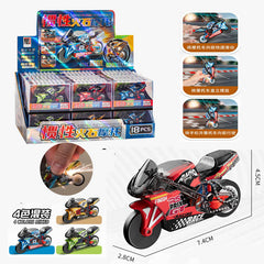 Mini Sparking Stunt Bike Toy – Pull Back & Ignite the Fun! KAAYU WORLD