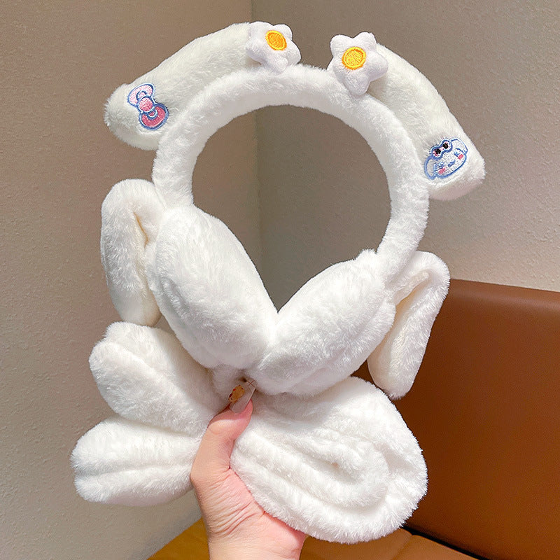Kawaii Fluffy Ear Muffs Warmer For Kids With Sound KAAYU WORLD