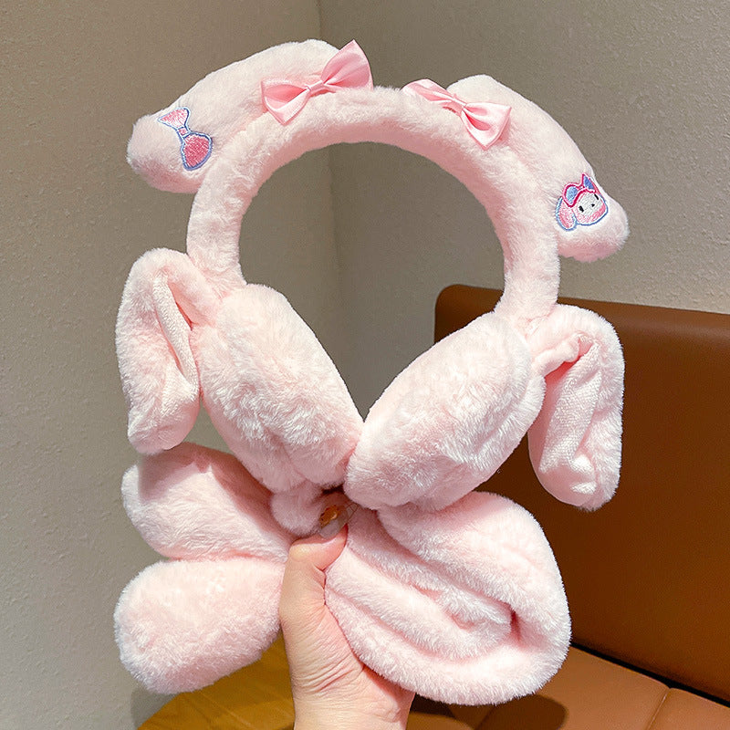 Kawaii Fluffy Ear Muffs Warmer For Kids With Sound KAAYU WORLD