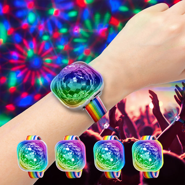 Disco Ball Led Wristbands Night for Birthday Christmas Wedding Parties KAAYU WORLD