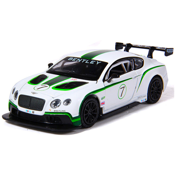 BENTLEY CONTINENTAL GT3 DieCast Metal Car of CCA Scale 1:24 KAAYU WORLD