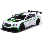 BENTLEY CONTINENTAL GT3 DieCast Metal Car of CCA Scale 1:24 KAAYU WORLD