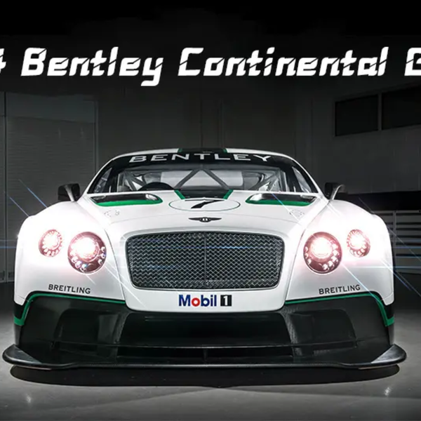 BENTLEY CONTINENTAL GT3 DieCast Metal Car of CCA Scale 1:24 KAAYU WORLD