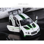 BENTLEY CONTINENTAL GT3 DieCast Metal Car of CCA Scale 1:24 KAAYU WORLD