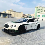 BENTLEY CONTINENTAL GT3 DieCast Metal Car of CCA Scale 1:24 KAAYU WORLD