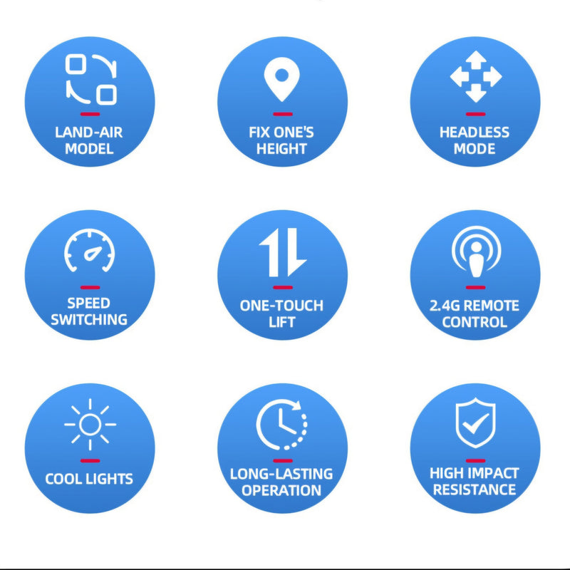 Flying Drone Car with Remote Control - Dual Mode KAAYU WORLD