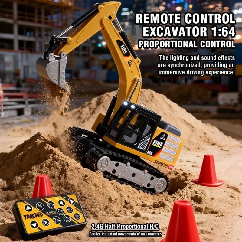 EXCAVATOR MINI With APP & Remote Controlled Scale 1:64 KAAYU WORLD