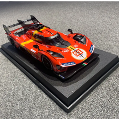 Bburago Ferrari Deluxe 499P 2023 #51 Victory of Le Mans -1:18 KAAYU WORLD