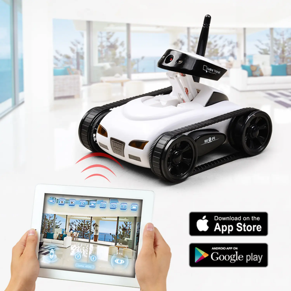 SPY TANK Wi-Fi App-Controlled with Camera