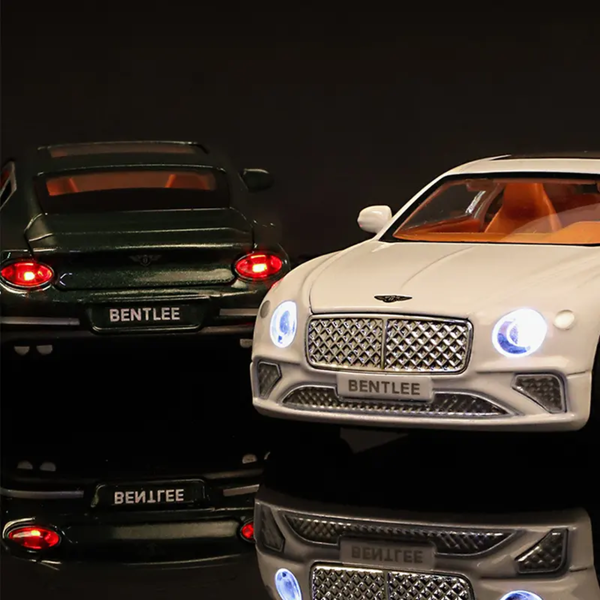 Bentley Continental Sound and Light Metal Pullback Car 1:32