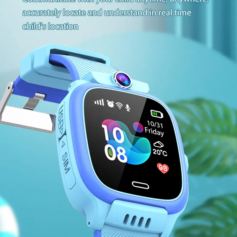 Kids Smartwatch SIMCall Location Track Child Safety