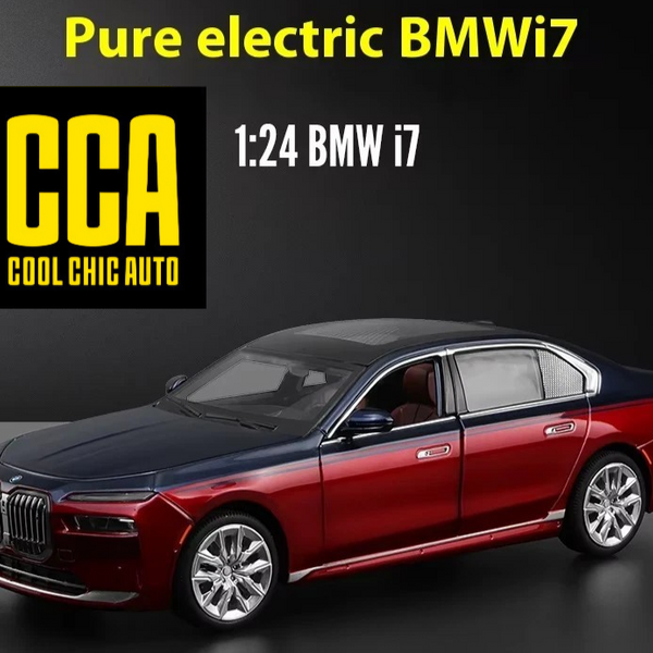 BMW I7 ELECTRIC DieCast Metal Car of CCA Scale 1:24