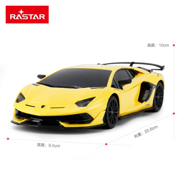 RASTAR LAMBORGHINI AVENTADOR SVJ Remote-Controlled Car Scale 1:24 KAAYU WORLD