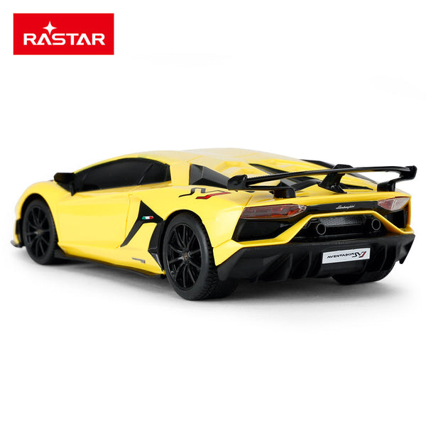 RASTAR LAMBORGHINI AVENTADOR SVJ Remote-Controlled Car Scale 1:24 KAAYU WORLD