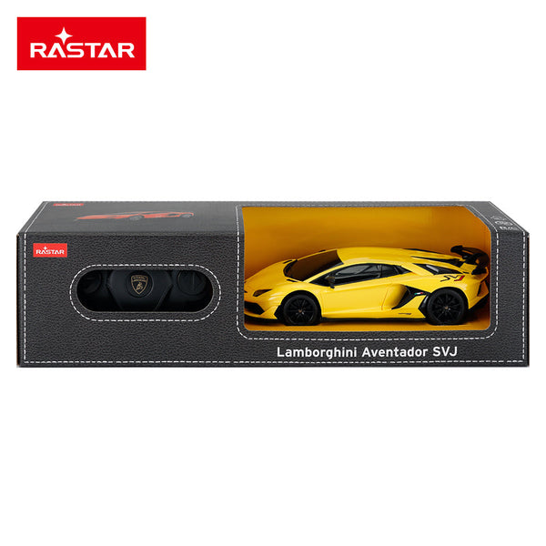 RASTAR LAMBORGHINI AVENTADOR SVJ Remote-Controlled Car Scale 1:24 KAAYU WORLD