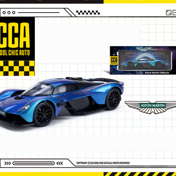 ASTON MARTIN VALKYRIE DieCast Metal Car of CCA Scale 1:24