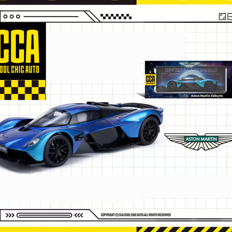 ASTON MARTIN VALKYRIE DieCast Metal Car of CCA Scale 1:24