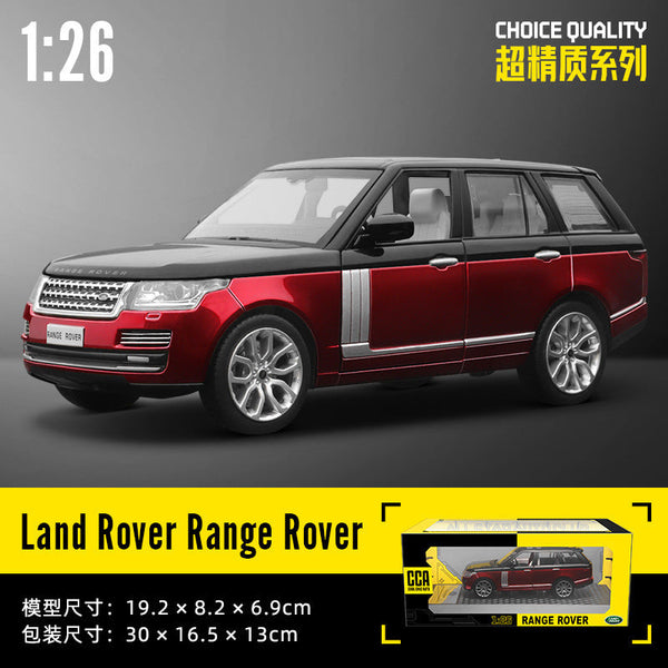 LAND ROVER RANGE ROVER DieCast Metal Car of CCA Scale 1:24 KAAYU WORLD