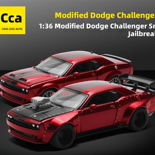 Dodge Challenger Modified car-Shell Scale 1:32 KAAYU WORLD