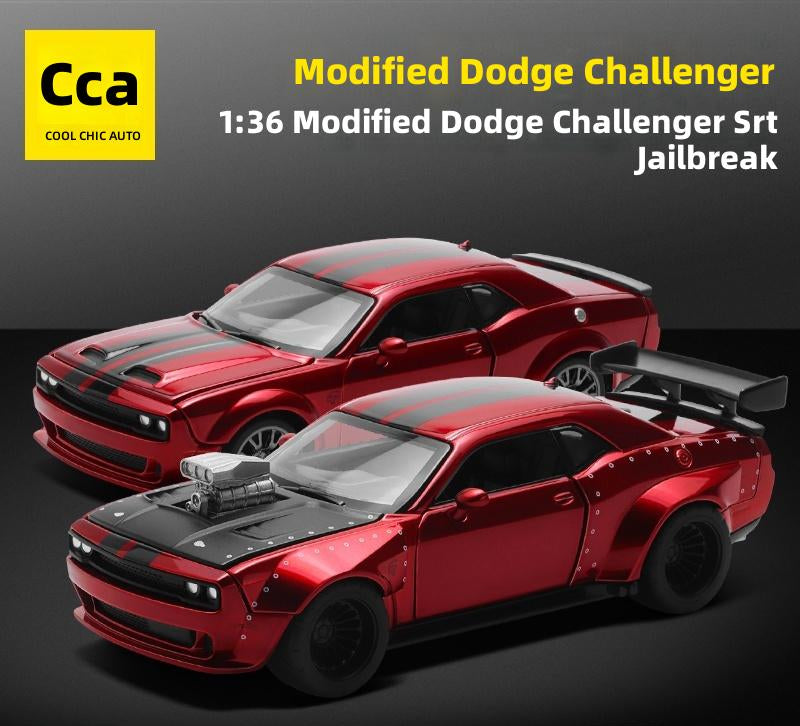 Dodge Challenger Modified car-Shell Scale 1:32 KAAYU WORLD