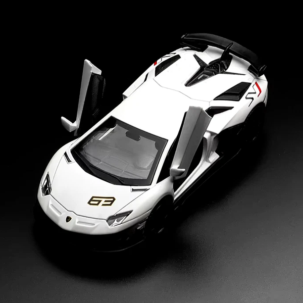 Lamborghini SVJ 63 alloy car Scale 1:43 KAAYU WORLD