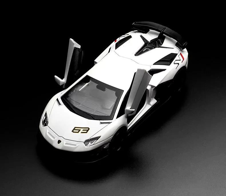 Lamborghini SVJ 63 alloy car Scale 1:43 KAAYU WORLD