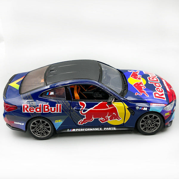 BMW M4 G82 REDBULL DieCast Metal Car of CCA Scale 1:24 KAAYU WORLD