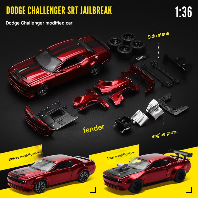 Dodge Challenger Modified car-Shell Scale 1:32 KAAYU WORLD
