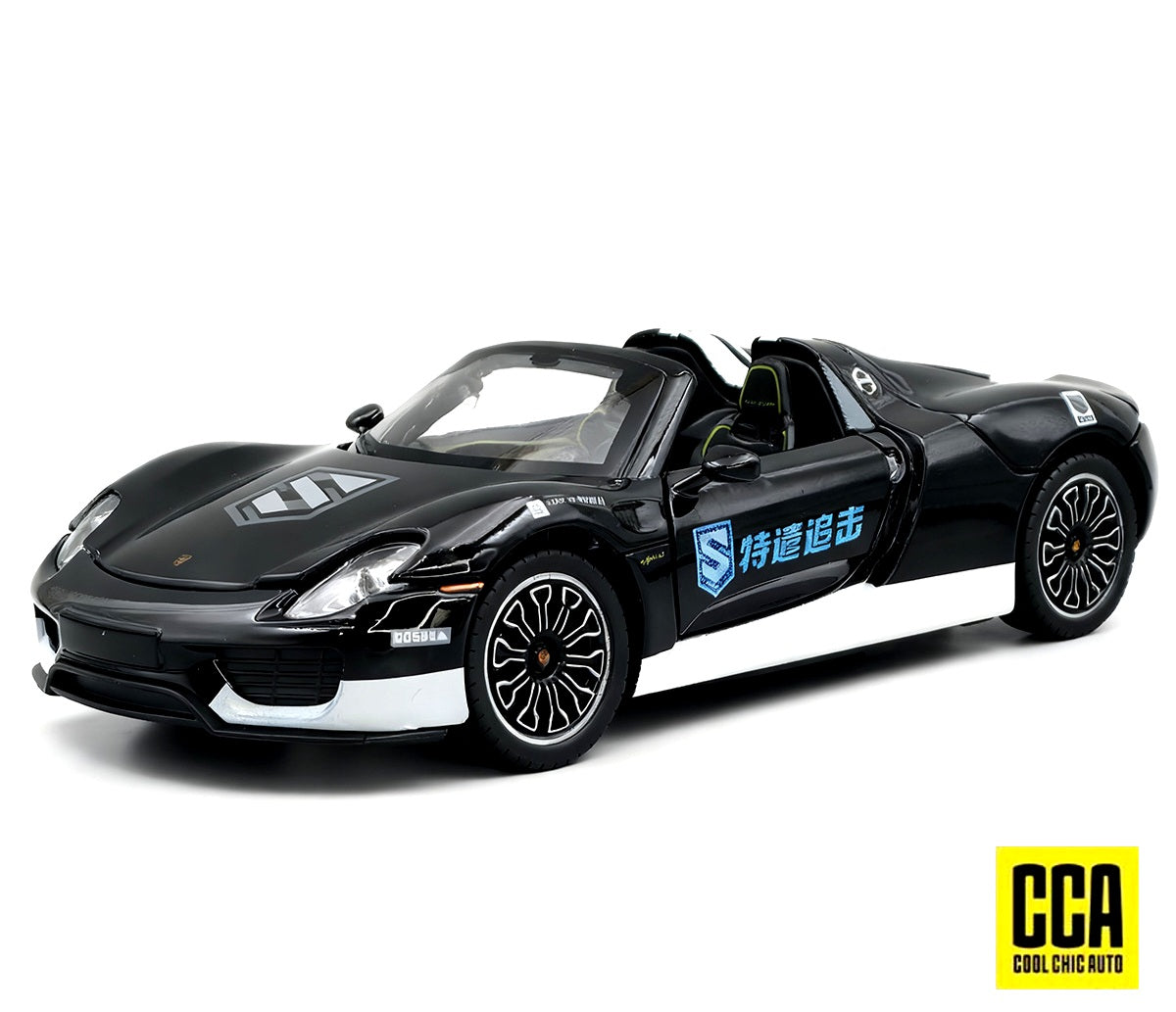 PORSCHE 918 SPYDER DieCast Metal Car of CCA Scale 1:24 KAAYU WORLD