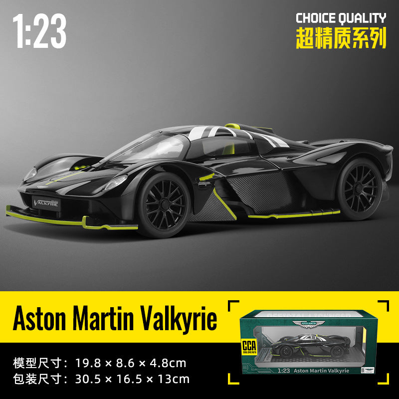 ASTON MARTIN VALKYRIE DieCast Metal Car of CCA Scale 1:24 KAAYU WORLD
