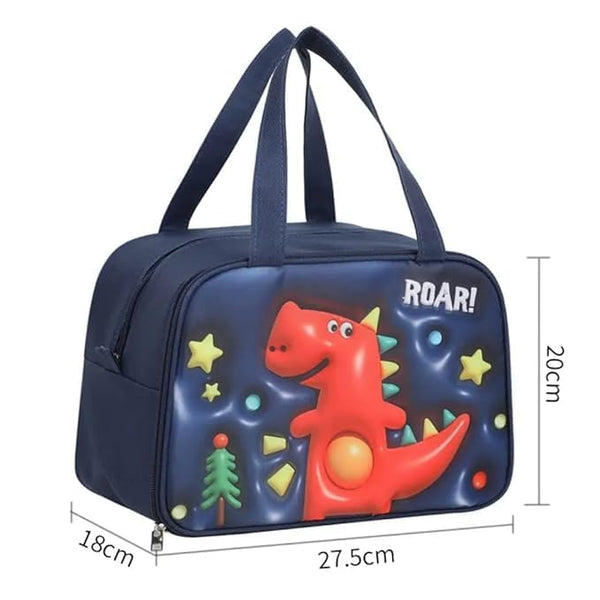 3D Cartoon Insulated Lunch Box + Organizer