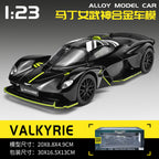 ASTON MARTIN VALKYRIE DieCast Metal Car of CCA Scale 1:24 KAAYU WORLD