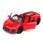 Audi R8 V10 Hardcover alloy car Scale 1:43 KAAYU WORLD