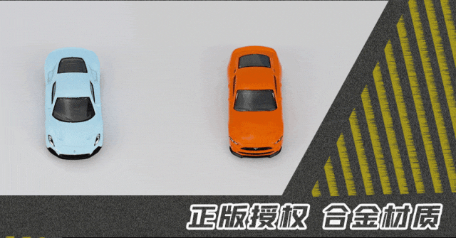 Gulf Oil Gas Station Assembly Playset MASERATI MC20 & FORD MUSTANG GT SCALE 1:64 KAAYU WORLD