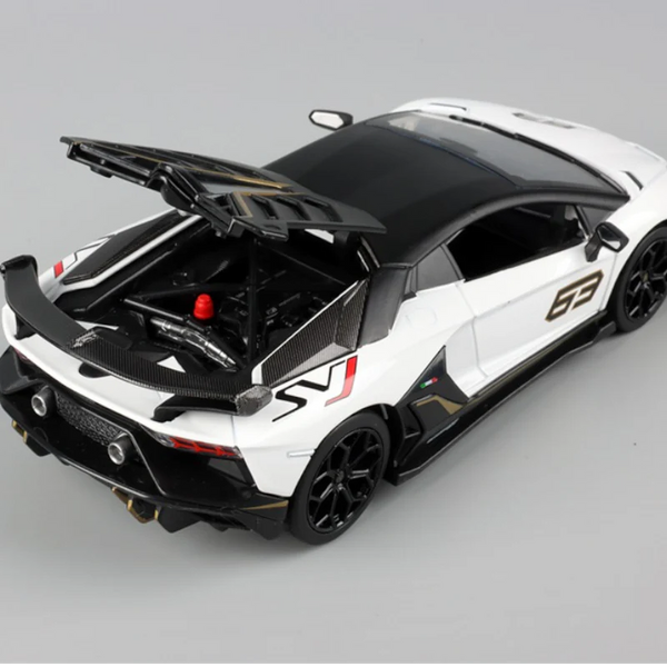 Lamborghini SVJ 63 alloy car Scale 1:43 KAAYU WORLD