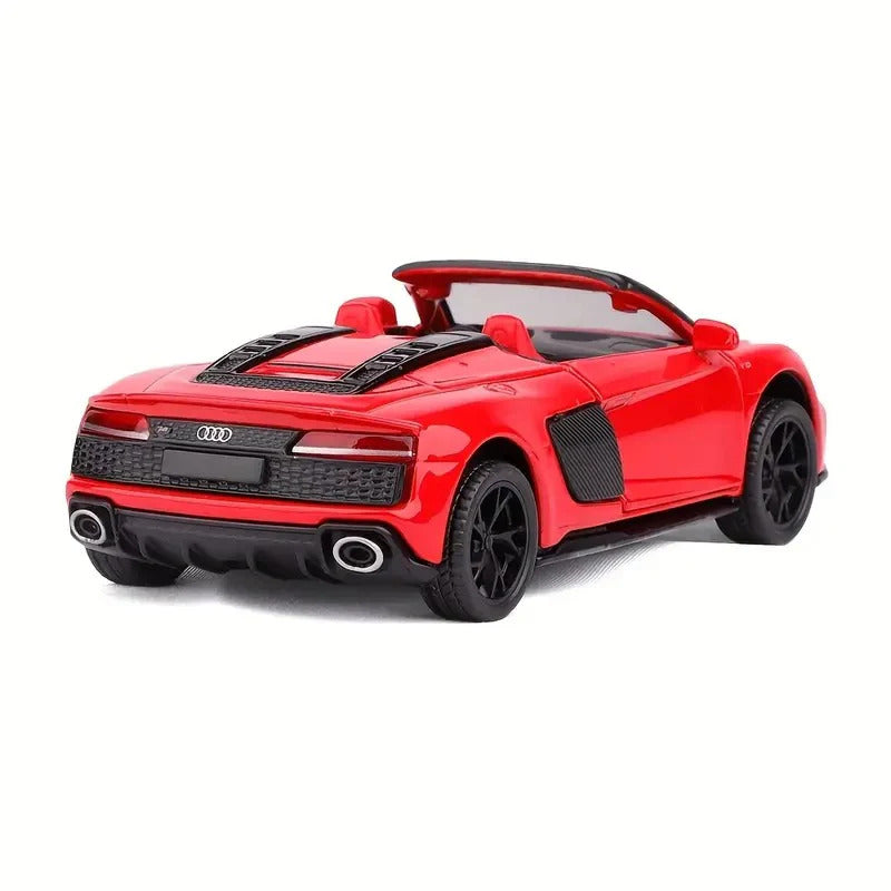 Audi R8 V10 Hardcover alloy car Scale 1:43 KAAYU WORLD
