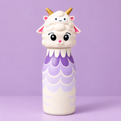 Animal Head Trending Stainless Steel Water Bottle for Kids, 480ml