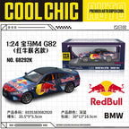 BMW M4 G82 REDBULL DieCast Metal Car of CCA Scale 1:24 KAAYU WORLD