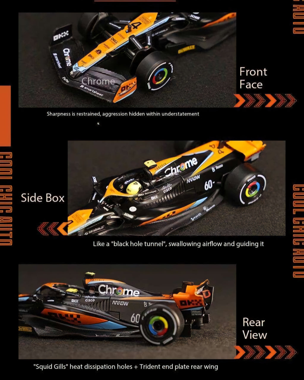 McLaren F1 Australia Australian racing car Scale 1:43 KAAYU WORLD