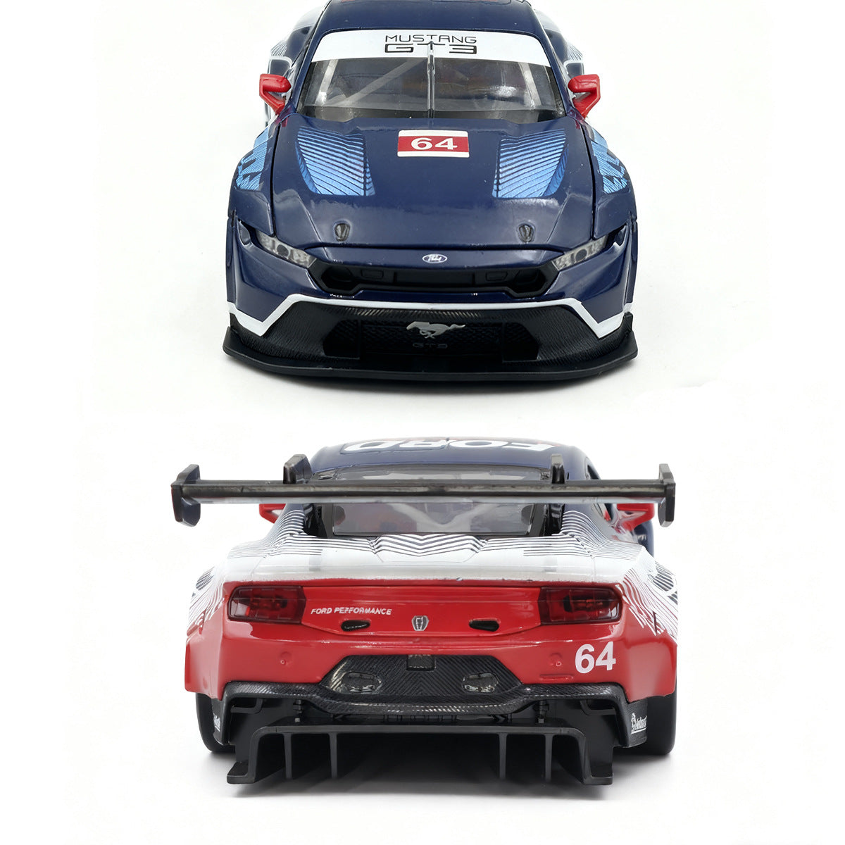 Ford Mustang 2018 GT PULL FLOWER DieCast Metal Car of CCA Scale 1:24 KAAYU WORLD