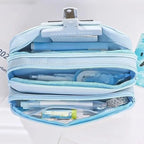 Pencil Case -3 Compartments Pen Bag,Pen Pouch Big Capacity Large Storage Only Empty Pouch (Stationery Not Included) KAAYU WORLD