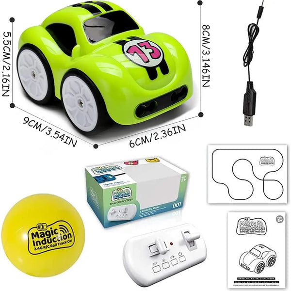 Mini RC car with Magic Intelligence Sensor Follow Me RC Car Kid's Toy Car Remote Controlled Car KAAYU WORLD