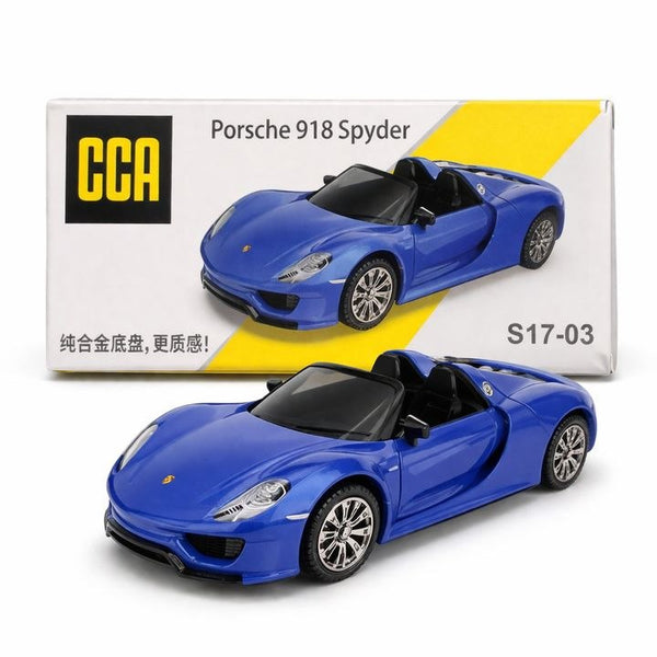 PORSCHE 918 SPYDER DieCast Metal Car of CCA Scale 1:64