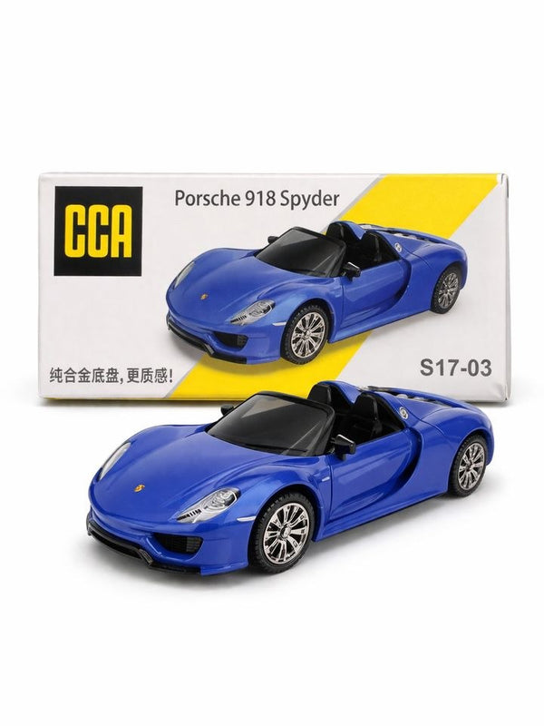 PORSCHE 918 SPYDER DieCast Metal Car of CCA Scale 1:64