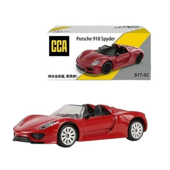 PORSCHE 918 SPYDER DieCast Metal Car of CCA Scale 1:64