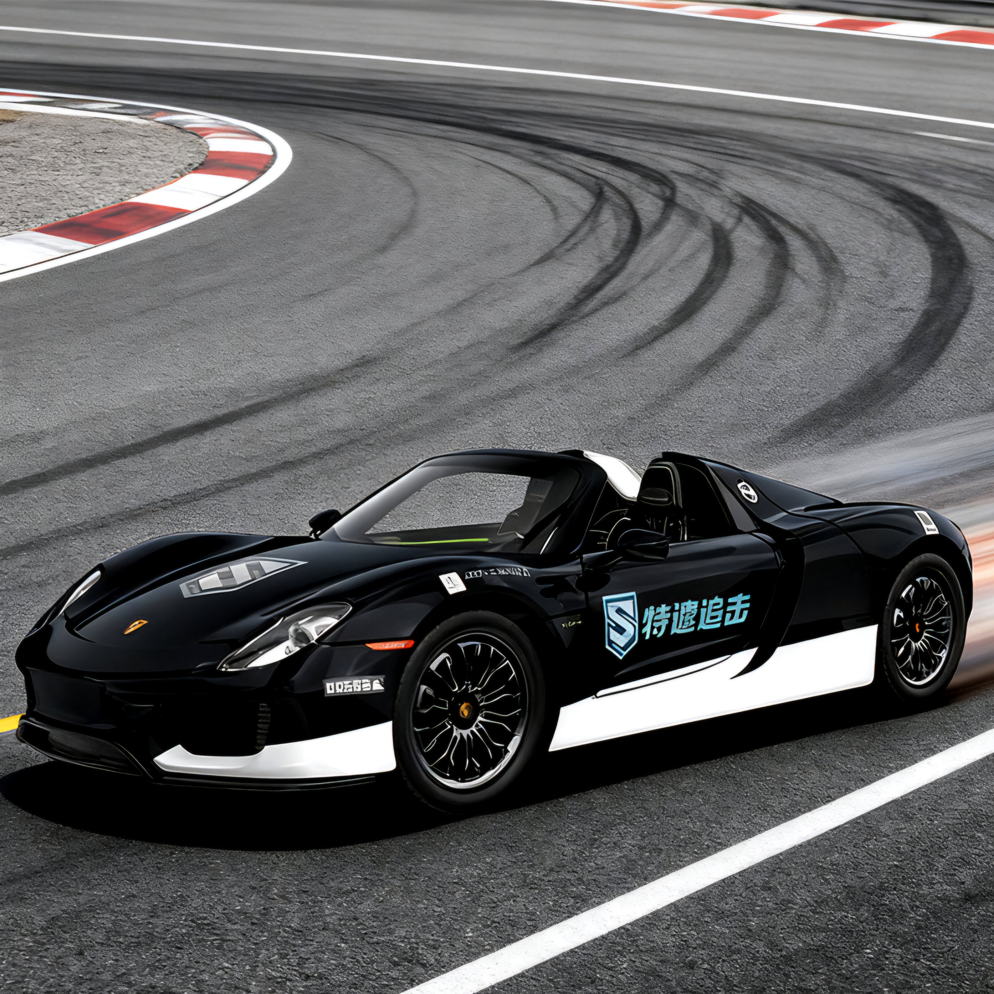 PORSCHE 918 SPYDER DieCast Metal Car of CCA Scale 1:24 KAAYU WORLD